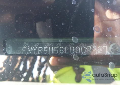 2020 Honda Pilot 2Wd Ex-L from USA, damaged, VIN 5FNYF5H56LB007927